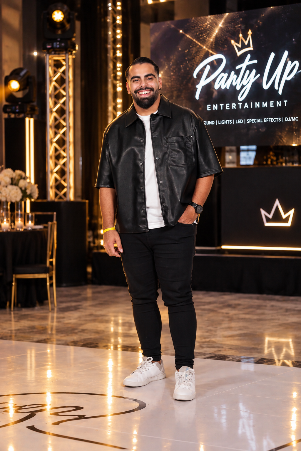 Alexander, CEO of Party Up Entertainment