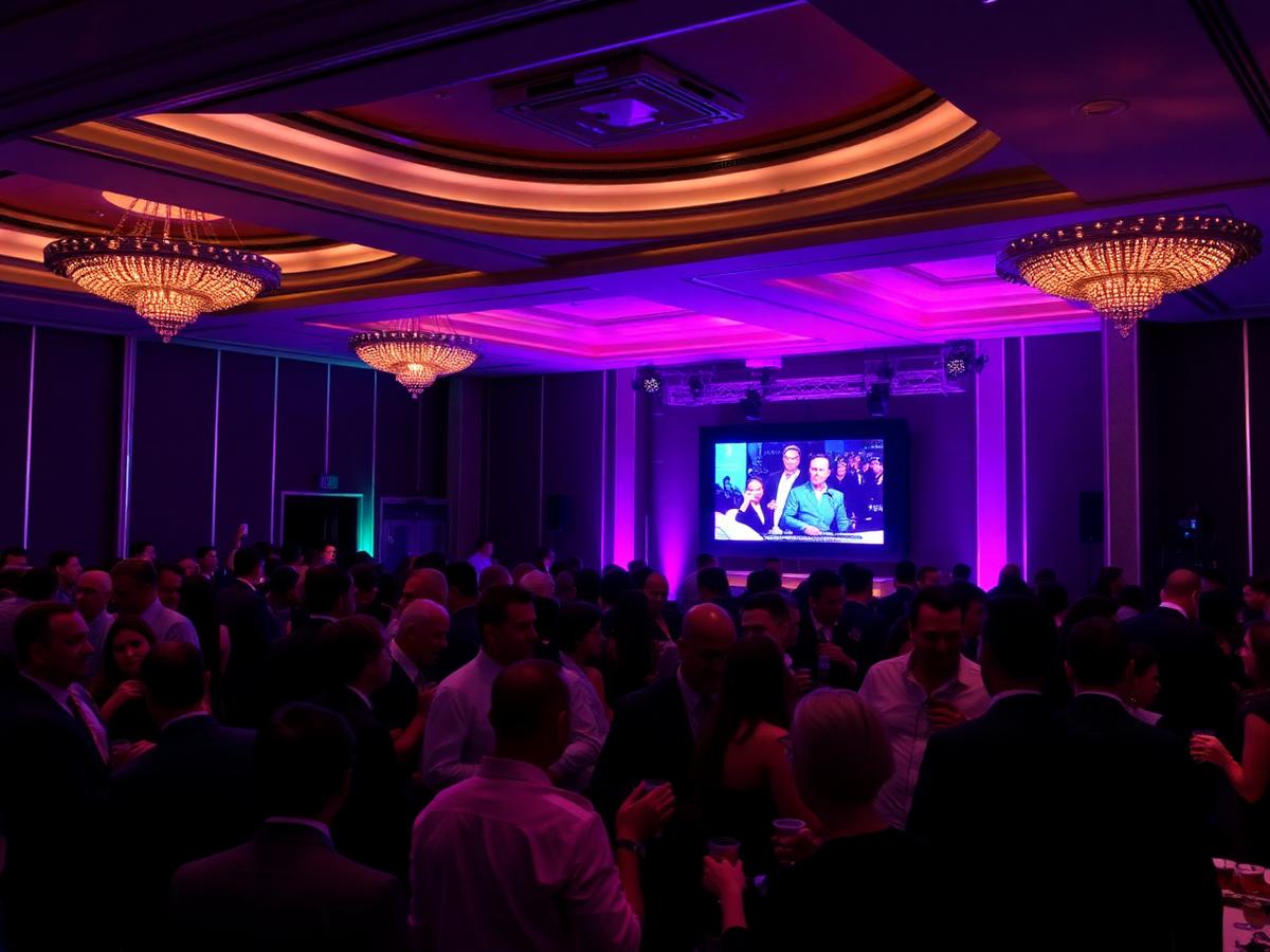 Corporate gala event
